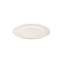 Hermia Juego de Cena Altın Yaldız Tiffany 53 YTKM Blanco y Dorado